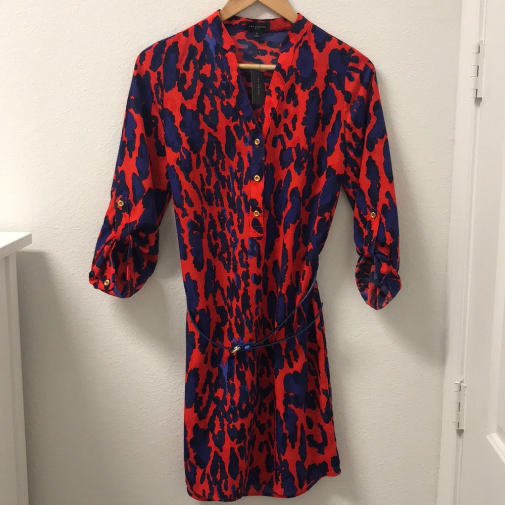 The Limited Work Dress leopard